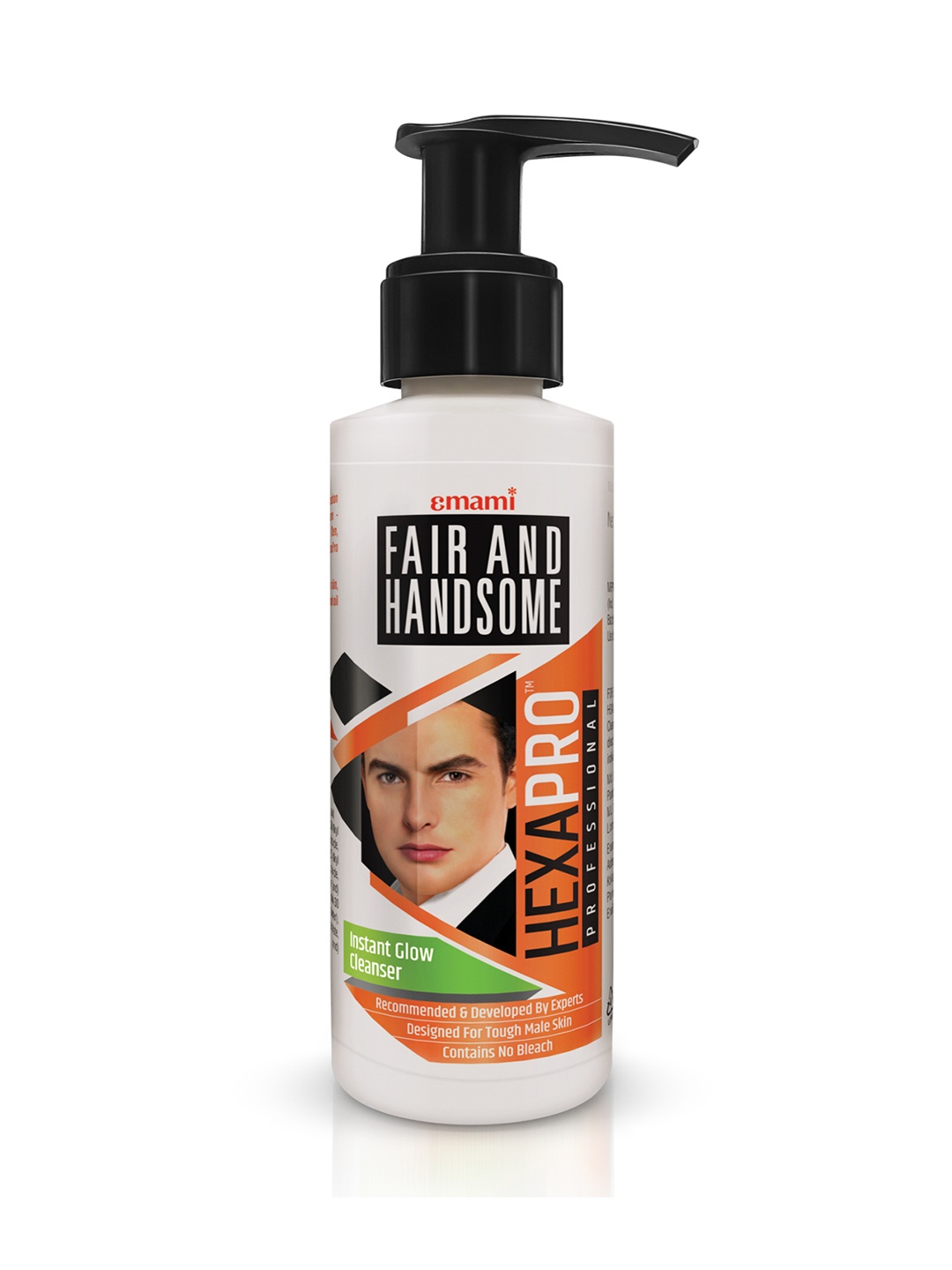 

FAIR AND HANDSOME Hexapro Professional Deep Action Instant Glow Cleanser 120 g, Grey