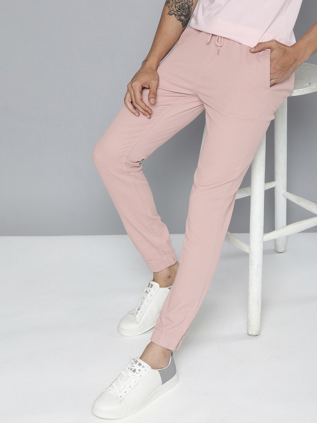 

Mast & Harbour Men Joggers, Nude