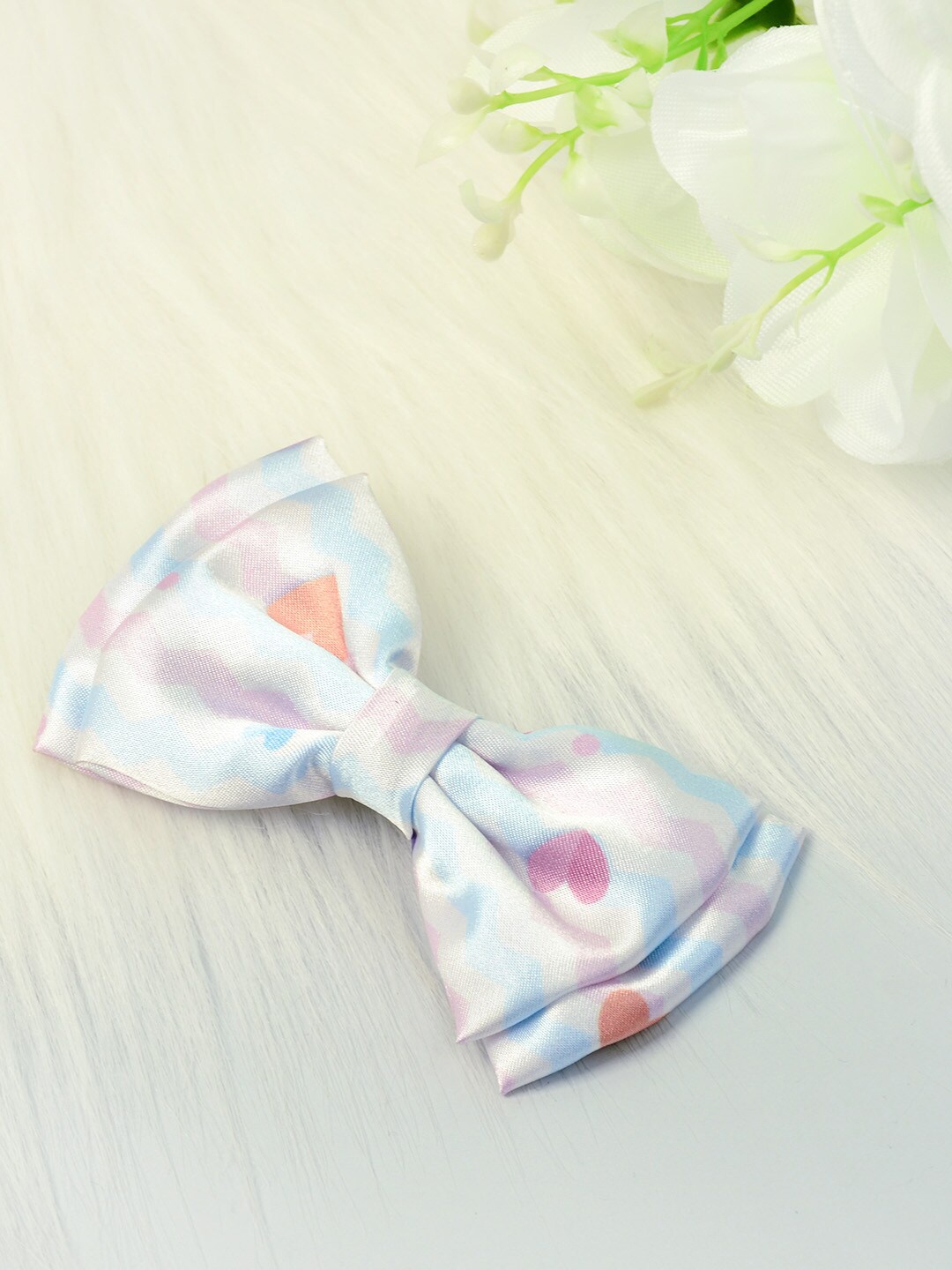 

Ferosh Women Blue & Pink Alligator Hair Clip