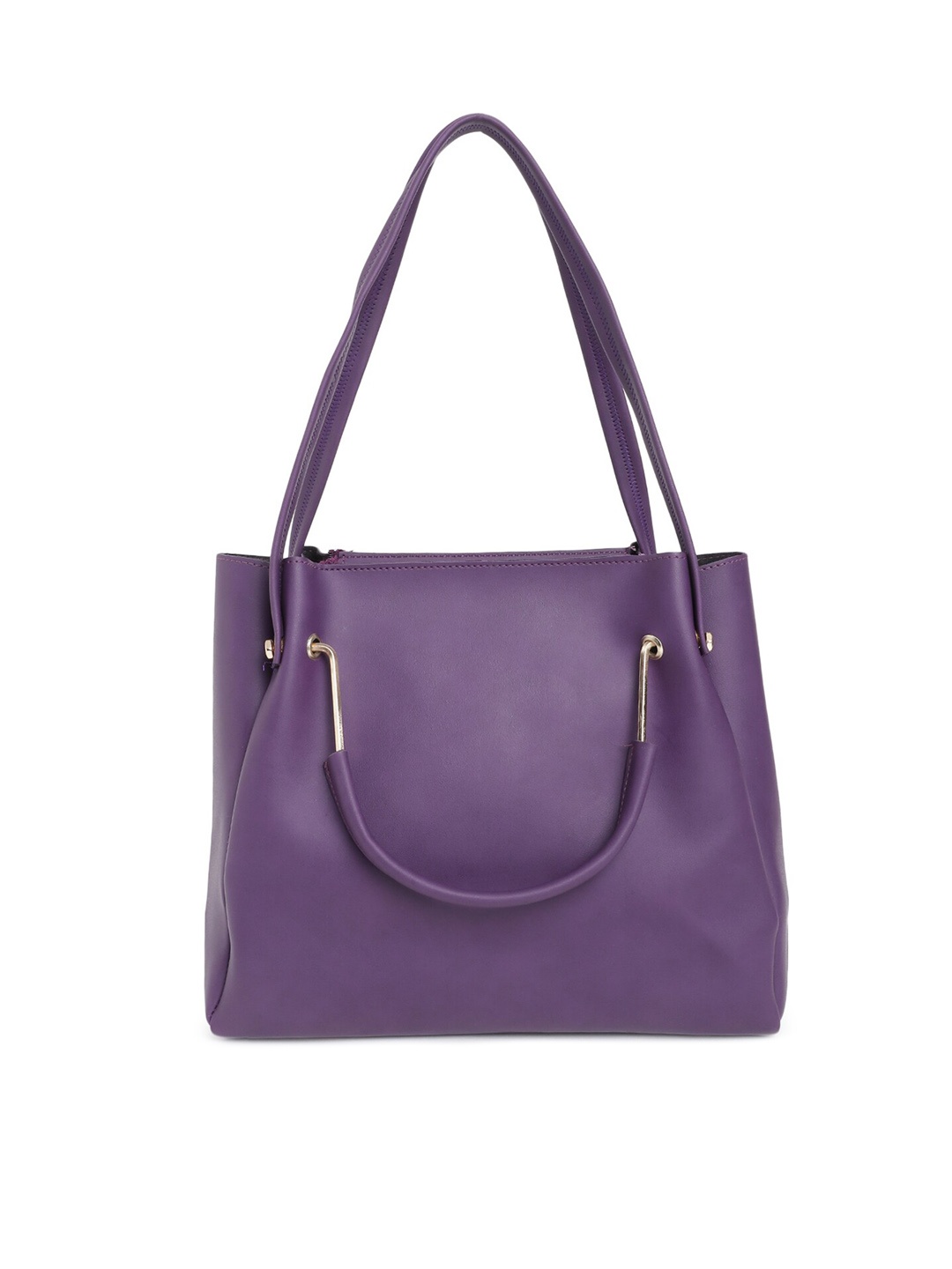 

Fostelo Purple Structured Handheld Bag