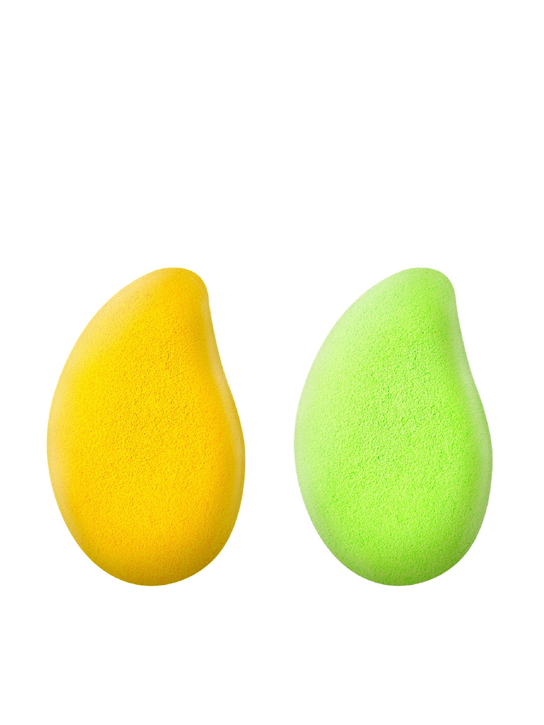 

AYA Set of 2 Mango Shape Makeup Sponge Puff Beauty Blender, Yellow