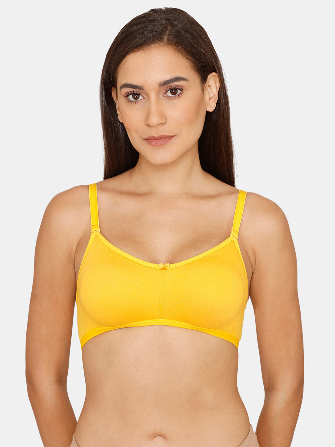 

Rosaline by Zivame Yellow T-shirt Bra