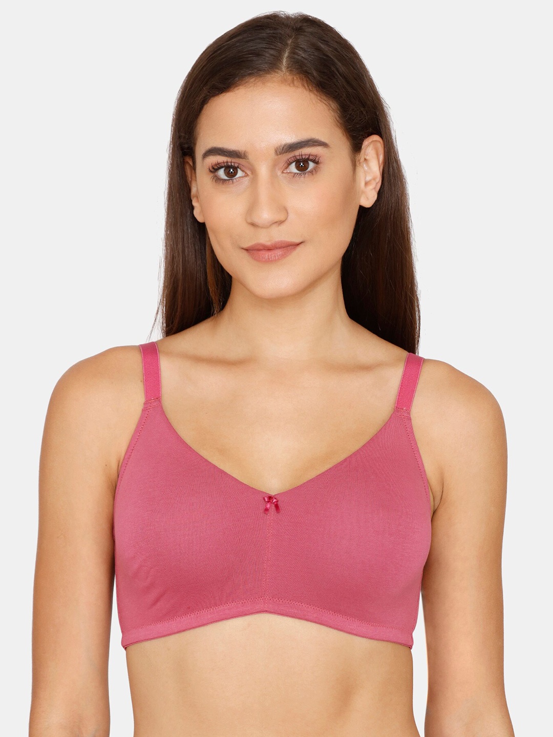 

Zivame Purple Non Wired & Non Padded Solid Bra