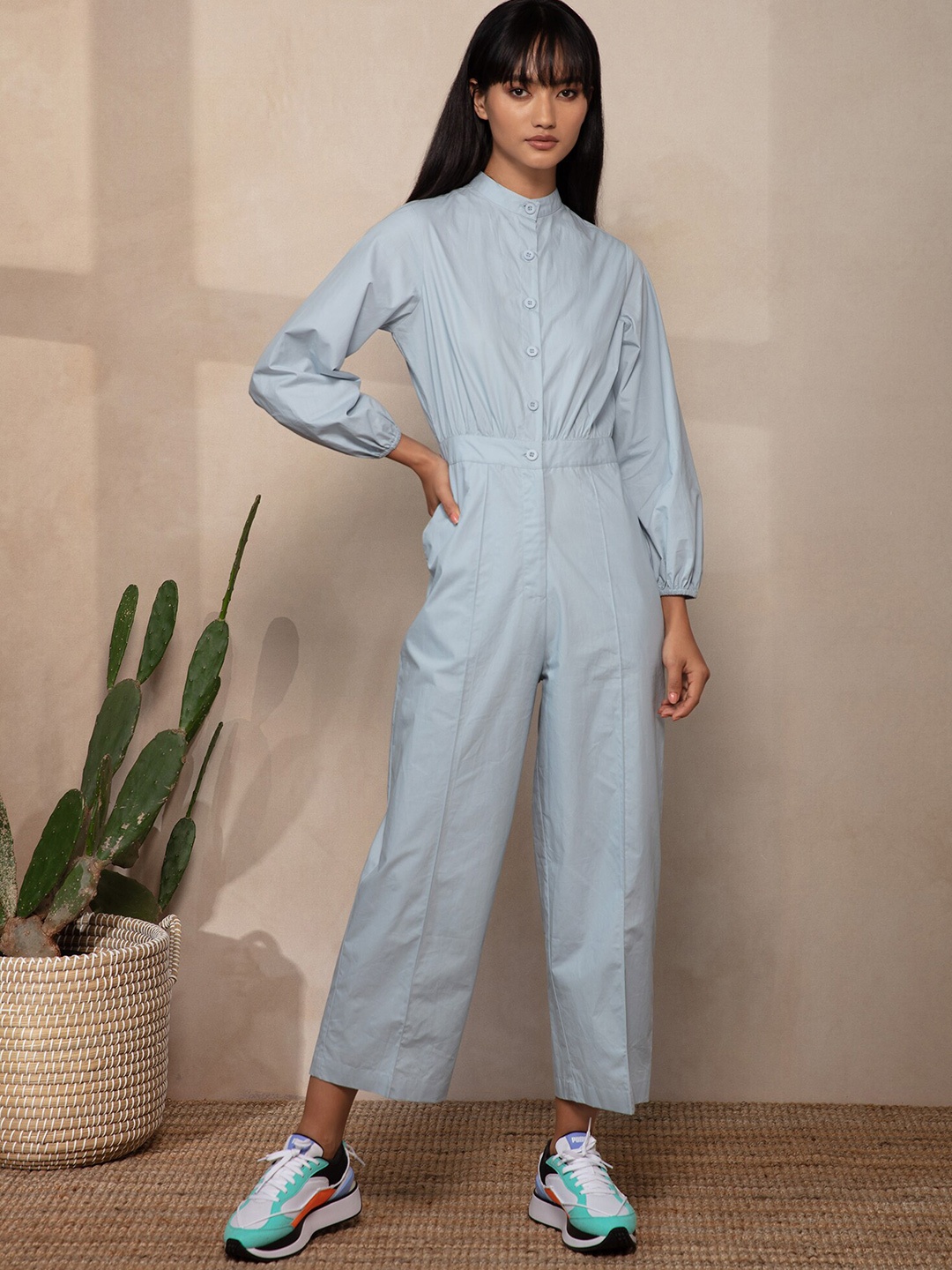 

20Dresses Blue Basic Jumpsuit