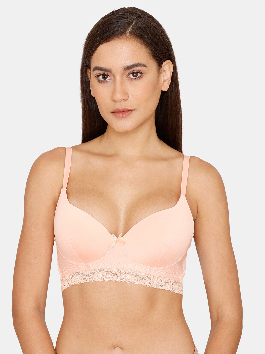 

Rosaline by Zivame Pink Bra Lightly Padded