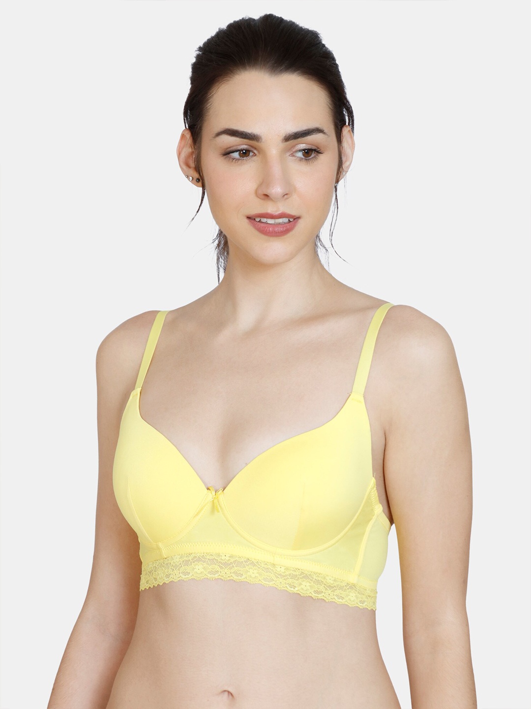 

Rosaline by Zivame Yellow Bra - Lightly Padded
