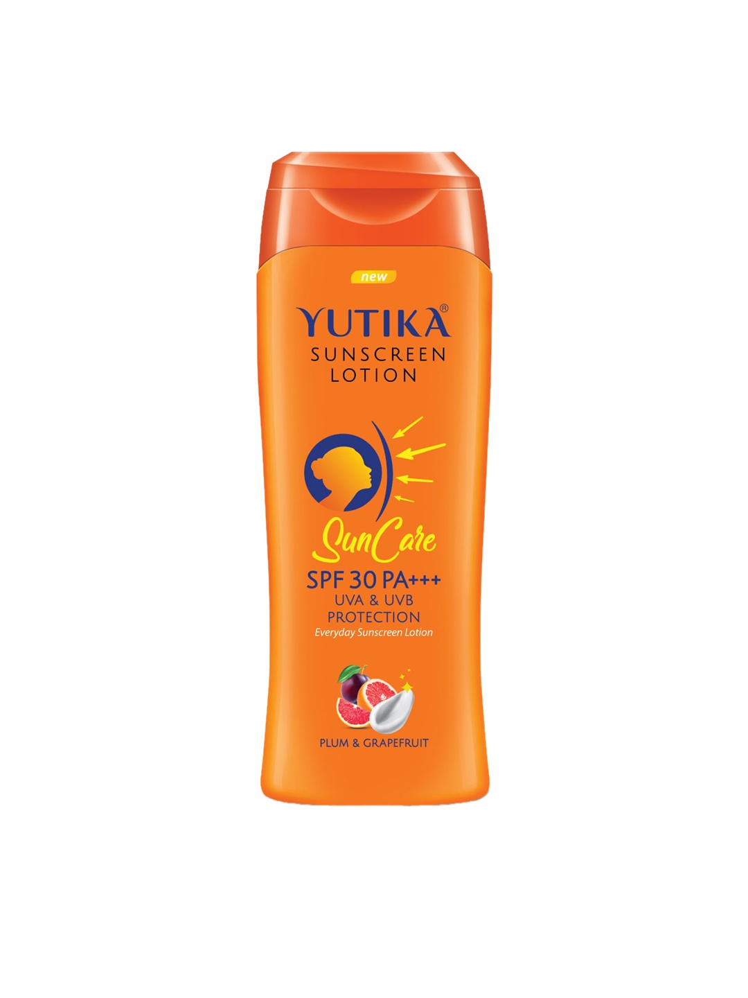 

YUTIKA Sun Care SPF 30 PA+++ UVA & UVB Protection Sunscreen Lotion 300 ml, Orange