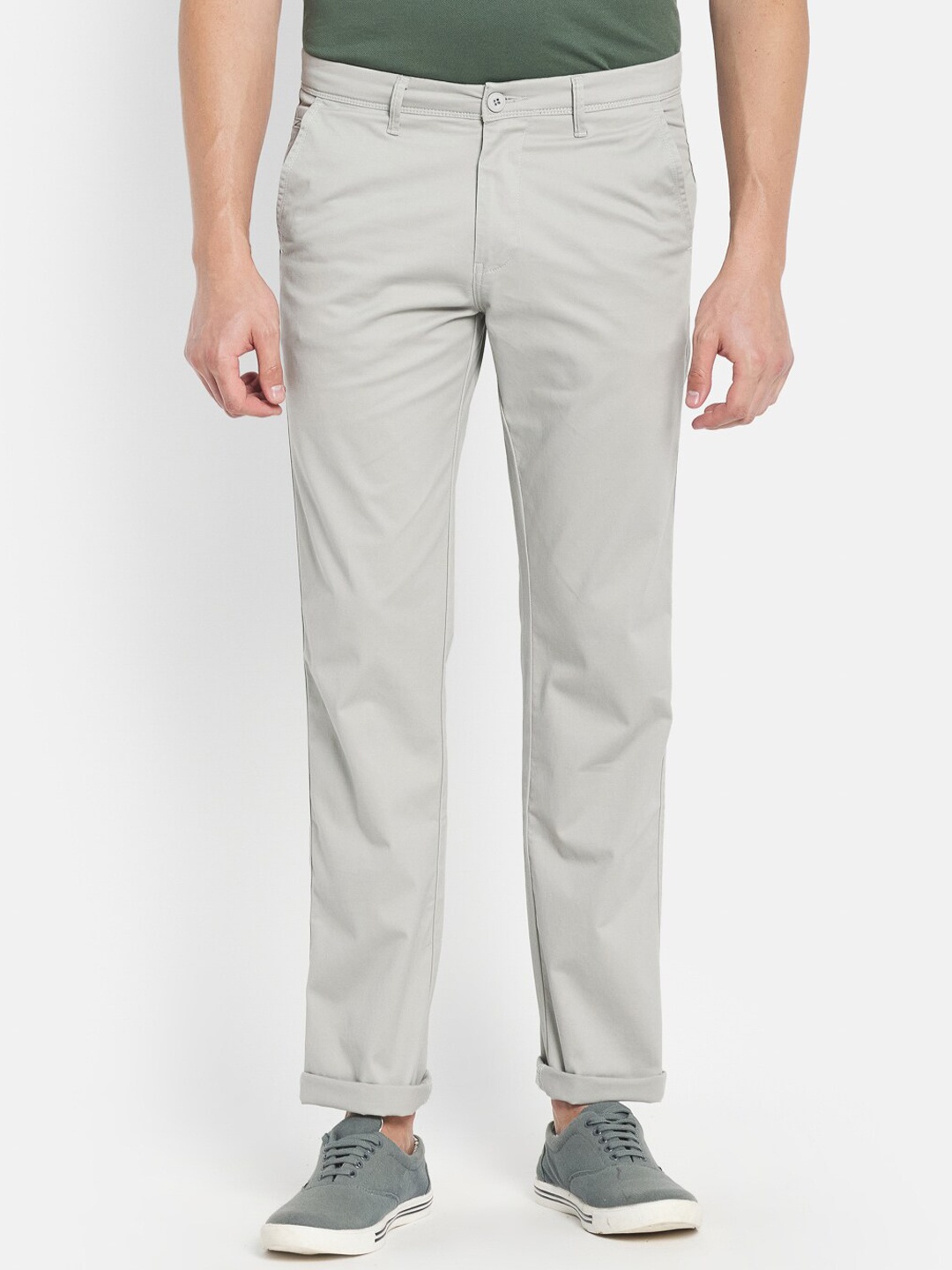 

Octave Men Grey Trousers