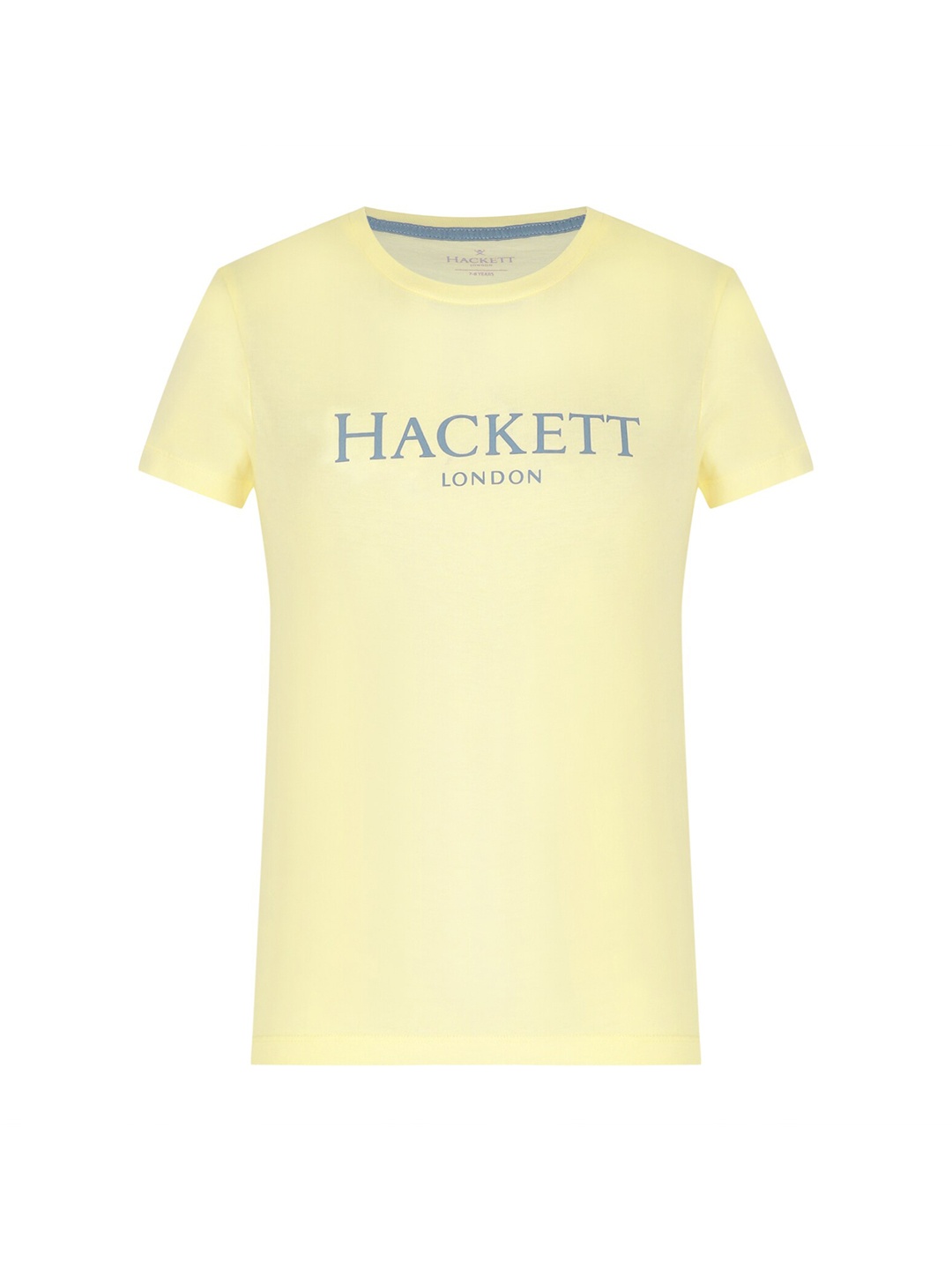 

HACKETT LONDON Boys Yellow Typography Printed T-shirt