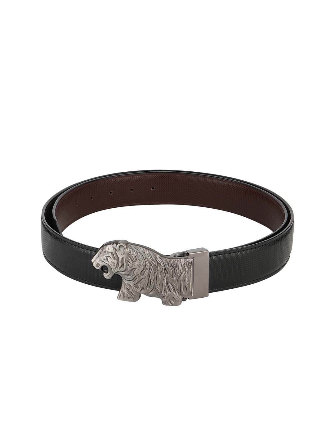

Kastner Men Black Artificial Leather Casual Reversible Belt