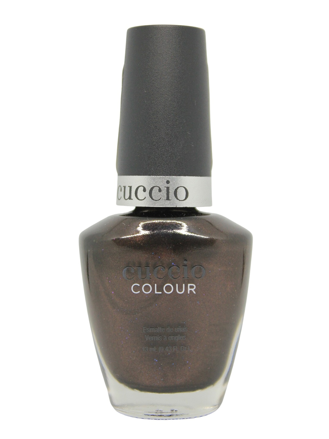 

Cuccio Colour Nail Polish - Duke It Out, Brown