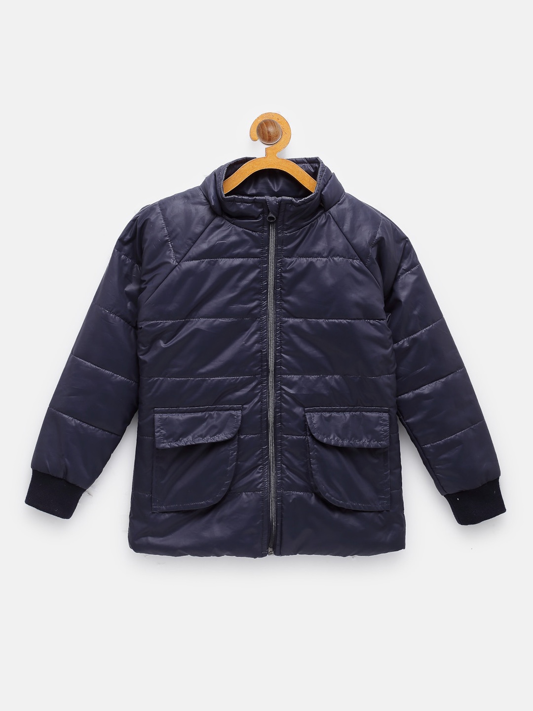 

NYNSH- PlusS Kids Girls Navy Blue Puffer Jacket