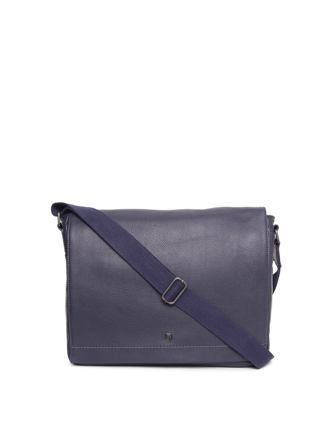 

TOM LANG LONDON Navy Blue Messenger Bag