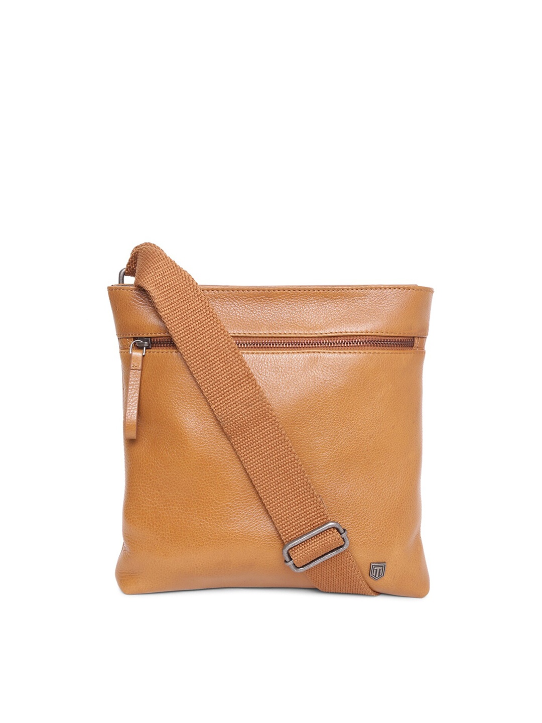 

TOM LANG LONDON Tan Messenger Bag