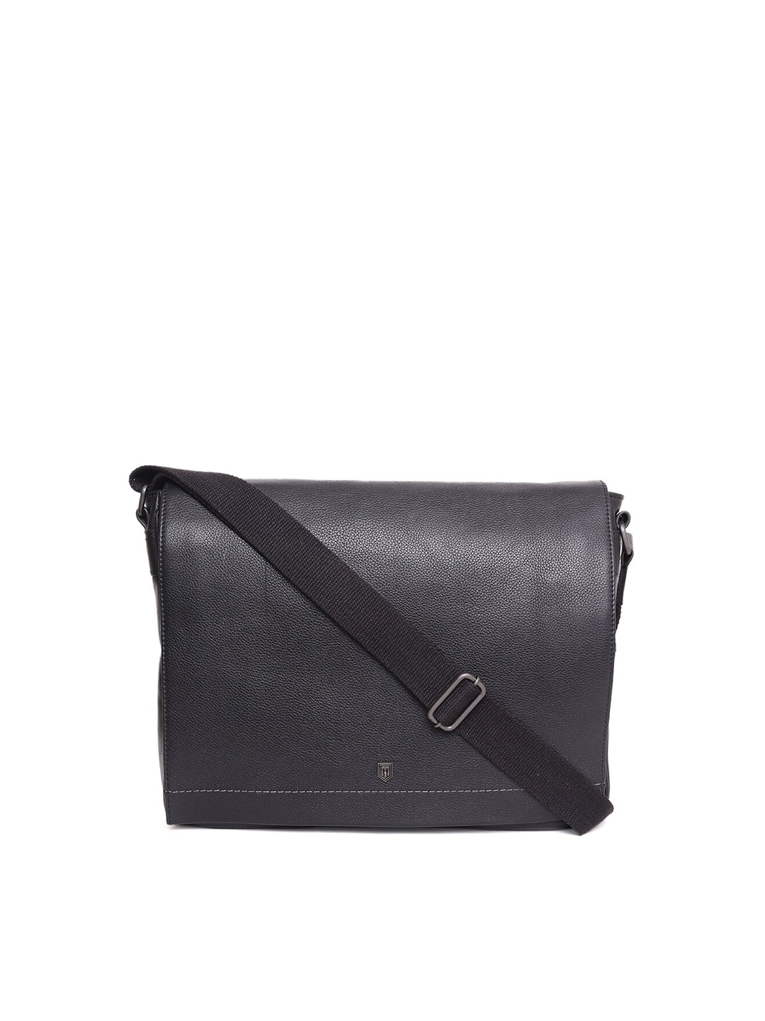 

TOM LANG LONDON Unisex Black Solid Messenger Bag