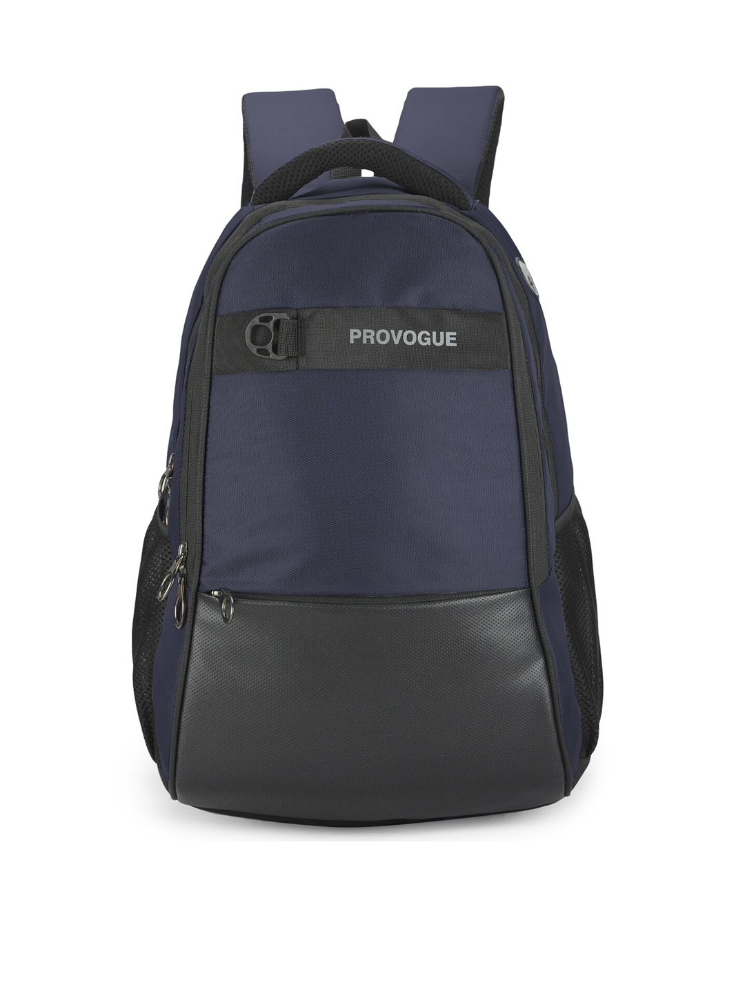 

Provogue Unisex Navy Blue & Black Backpack