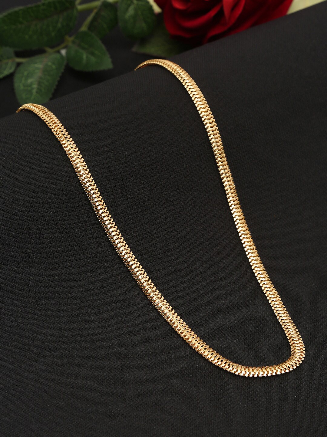

YouBella Gold-Plated Necklace & Hairpin Combo