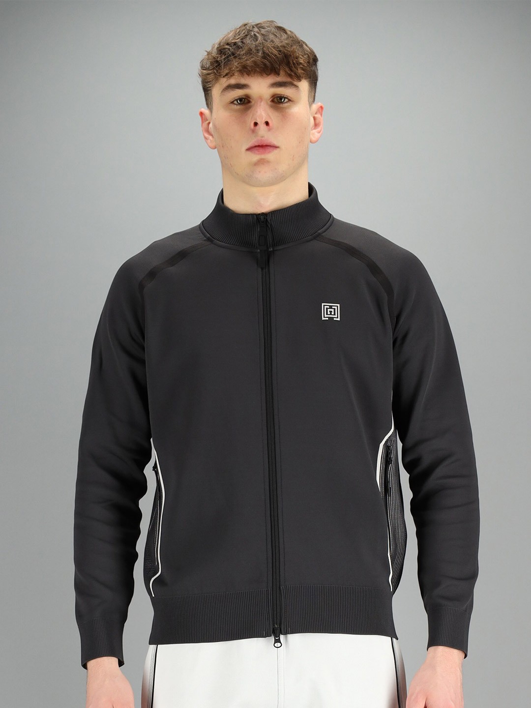 

FREESOUL Men Grey Sweatshirt
