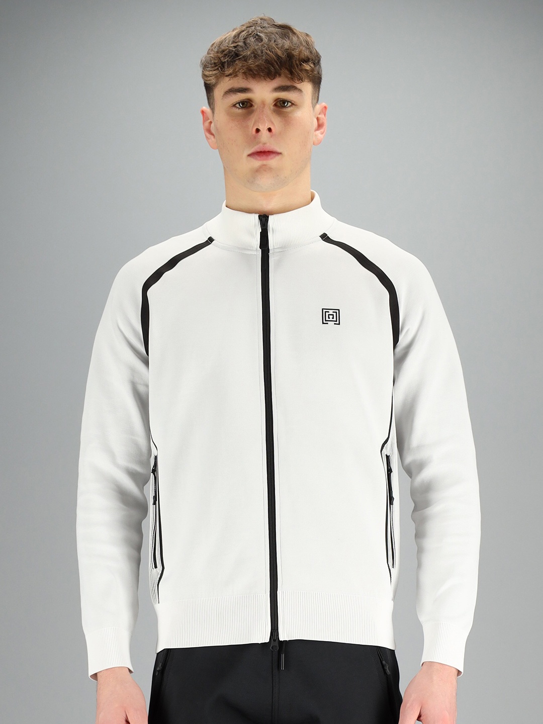 

FREESOUL Men White Sweatshirt