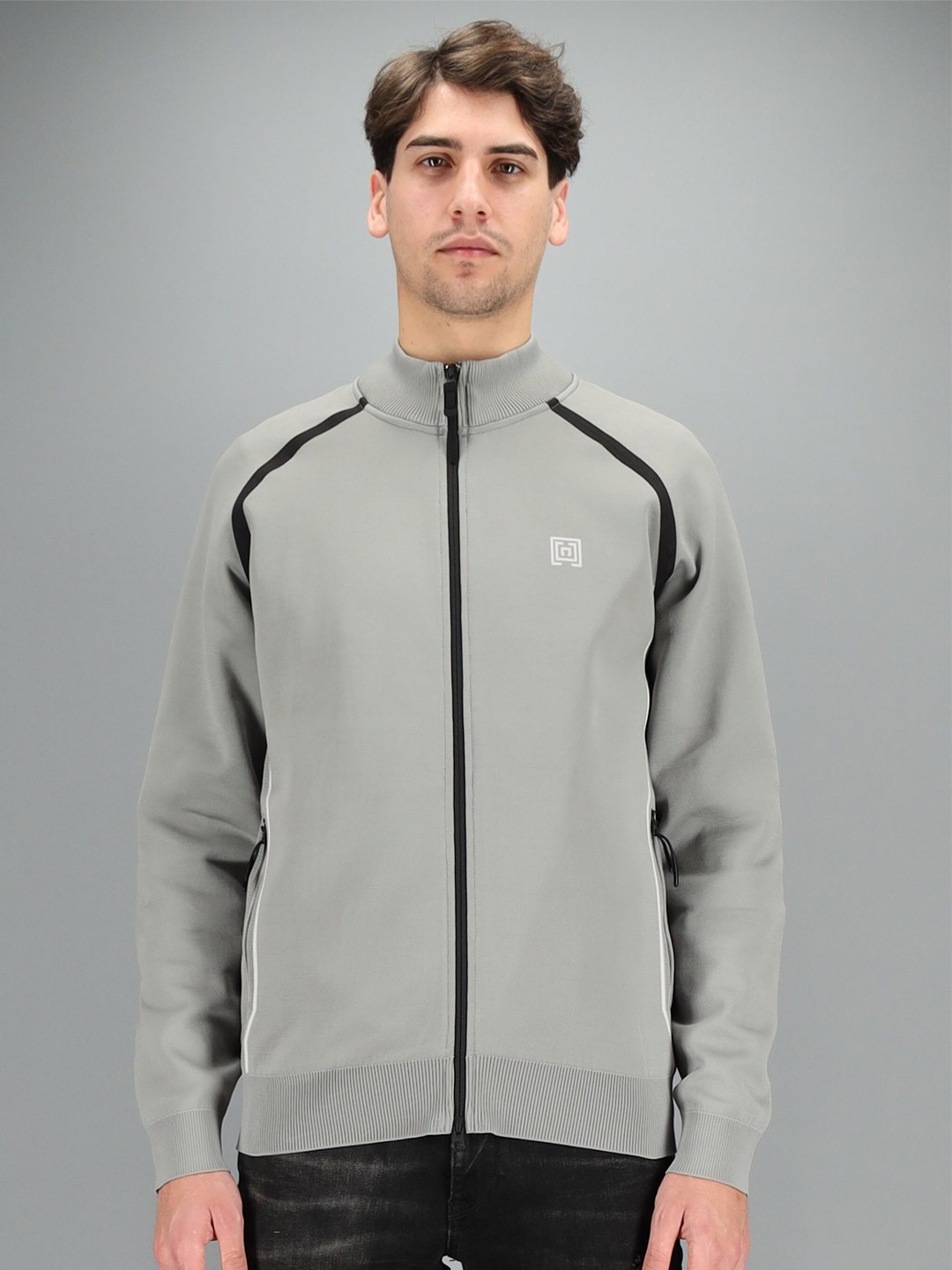 

FREESOUL Men Grey Sweatshirt