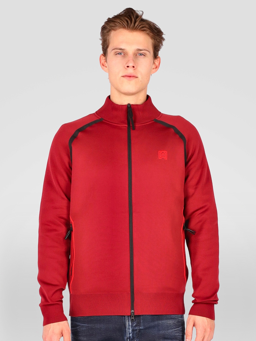 

FREESOUL Men Maroon Sweatshirt