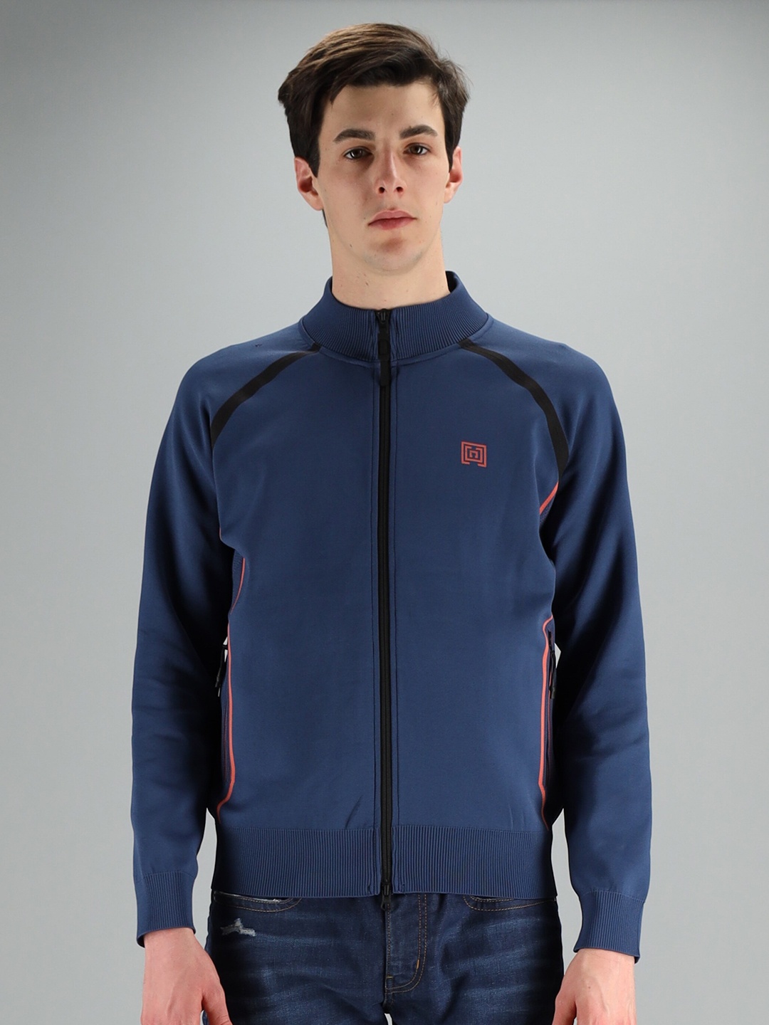 

FREESOUL Men Blue Sweatshirt