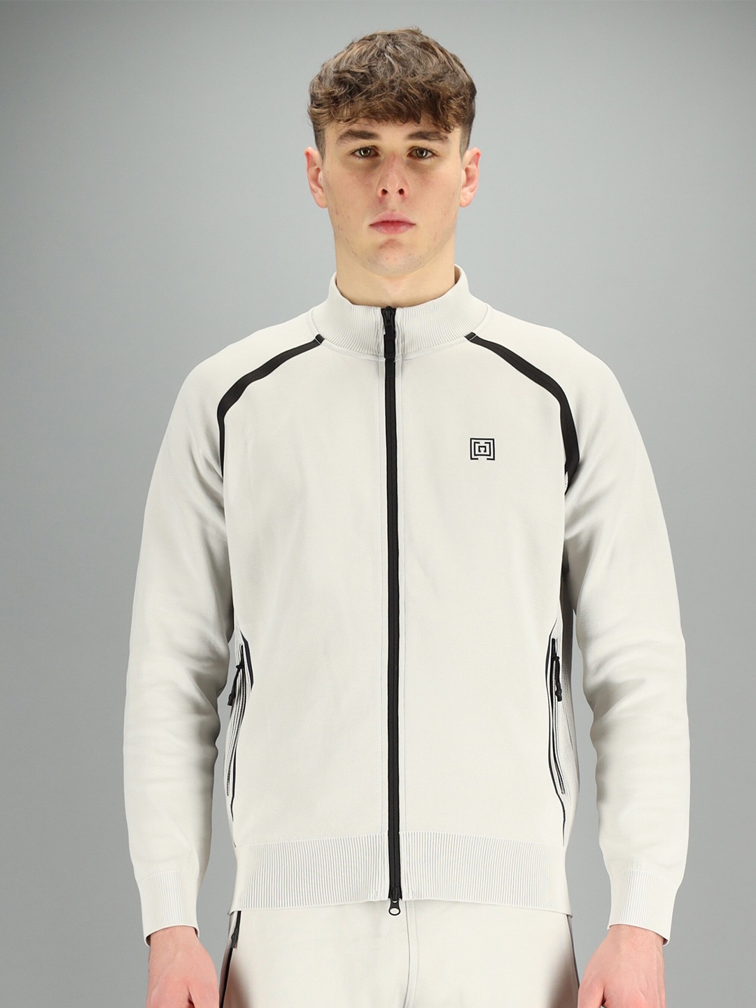 

FREESOUL Men Grey Sweatshirt