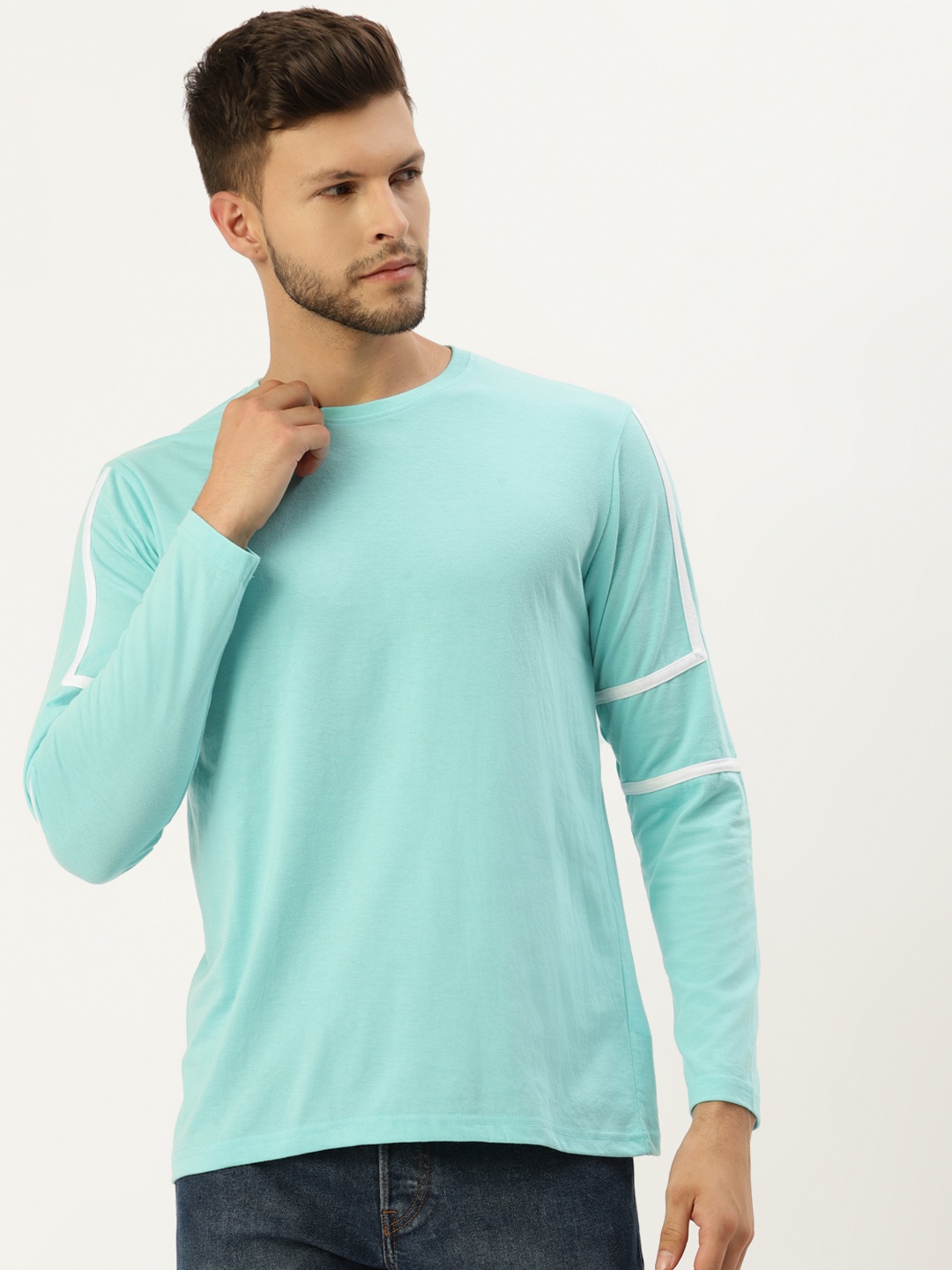 

GESPO Men Blue T-shirt