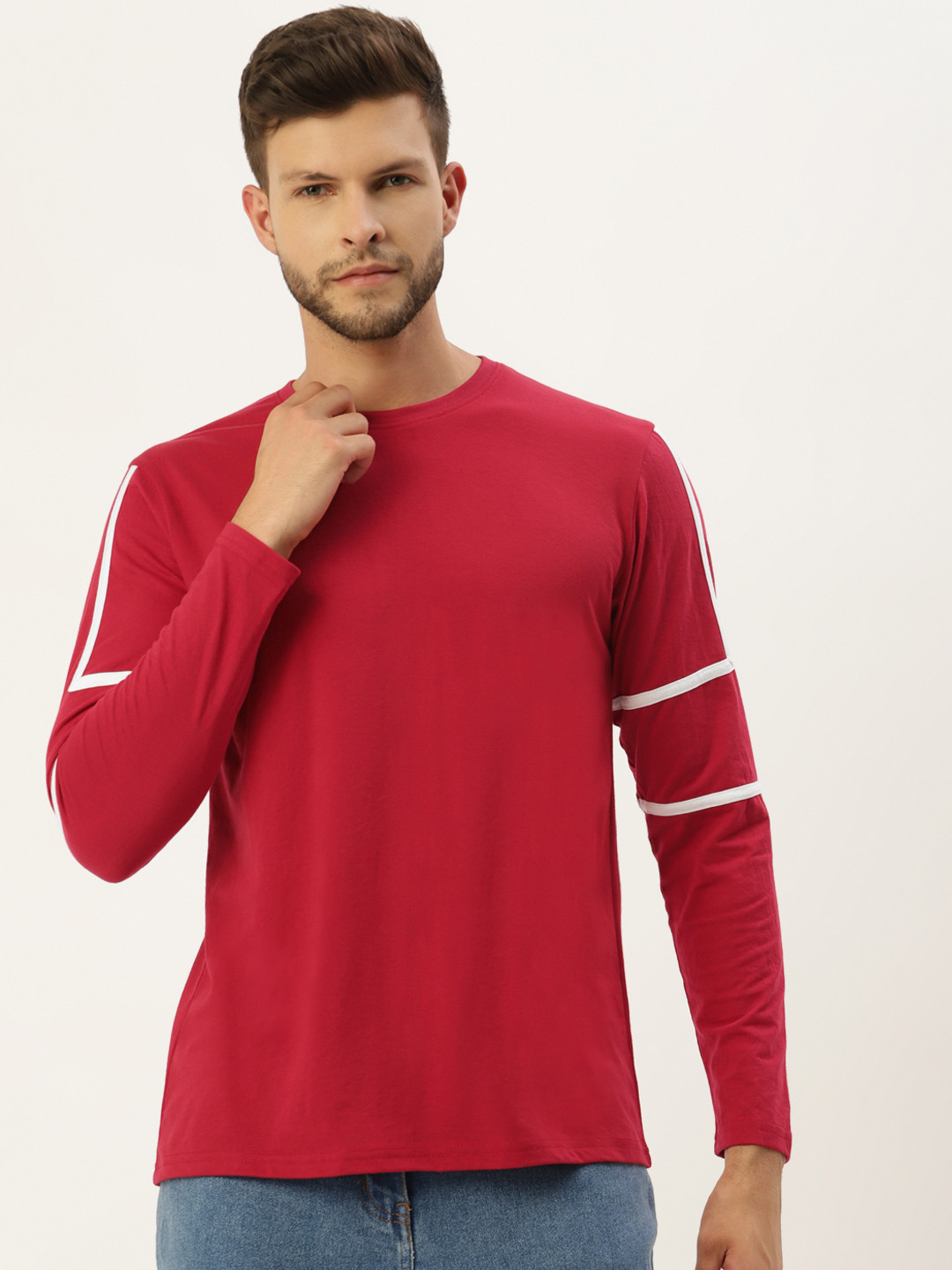 

GESPO Men Red T-shirt