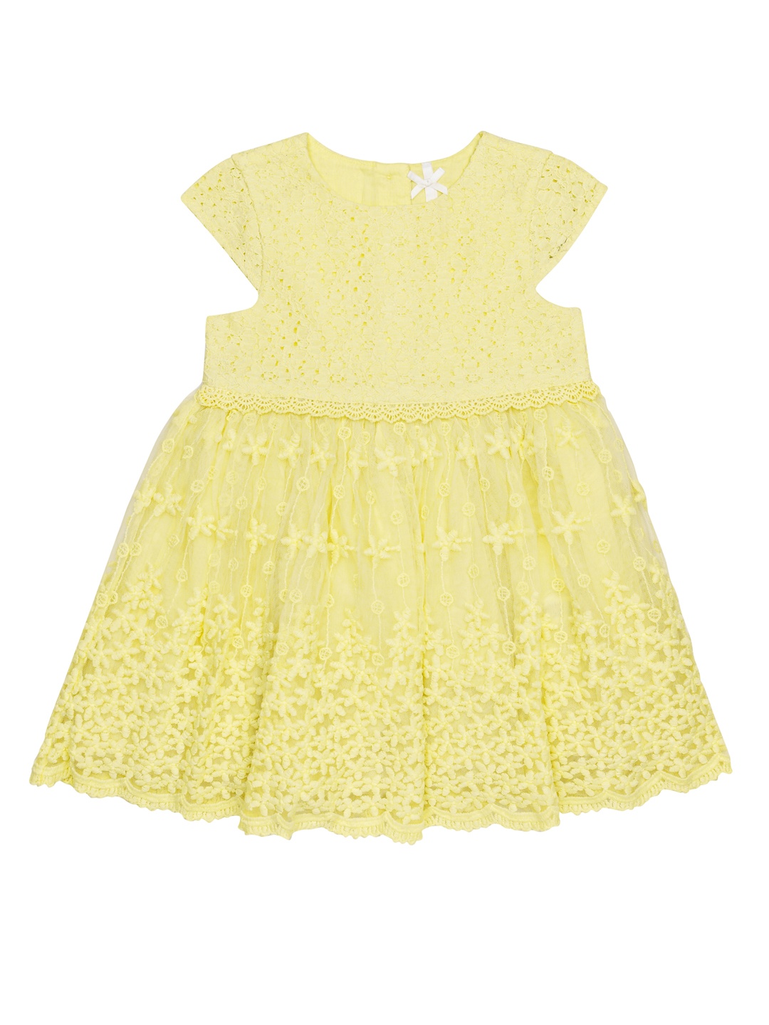 

H By Hamleys Girls Yellow Fit and Flare Dress