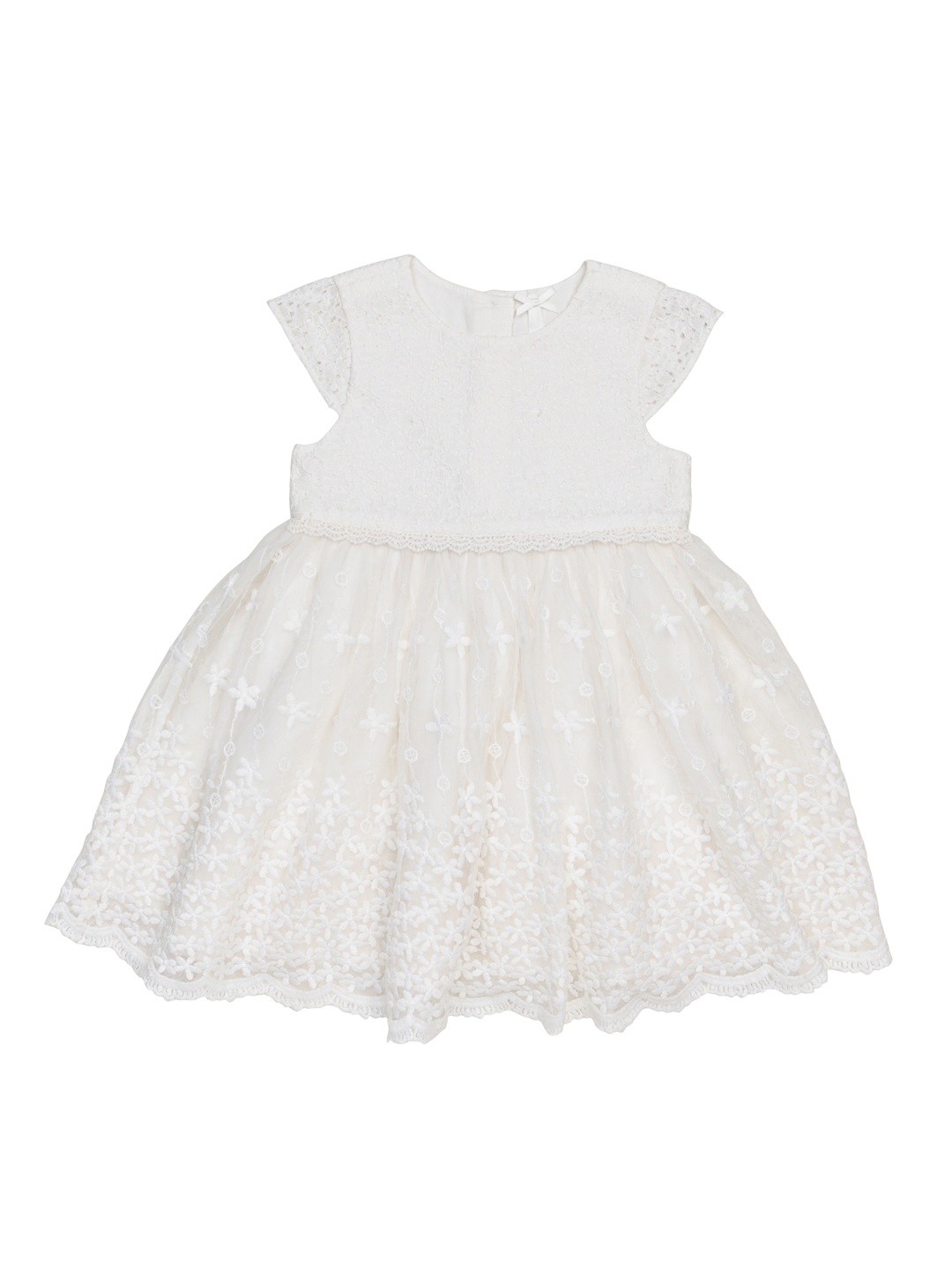 

H By Hamleys Girls White Fit and Flare Dress