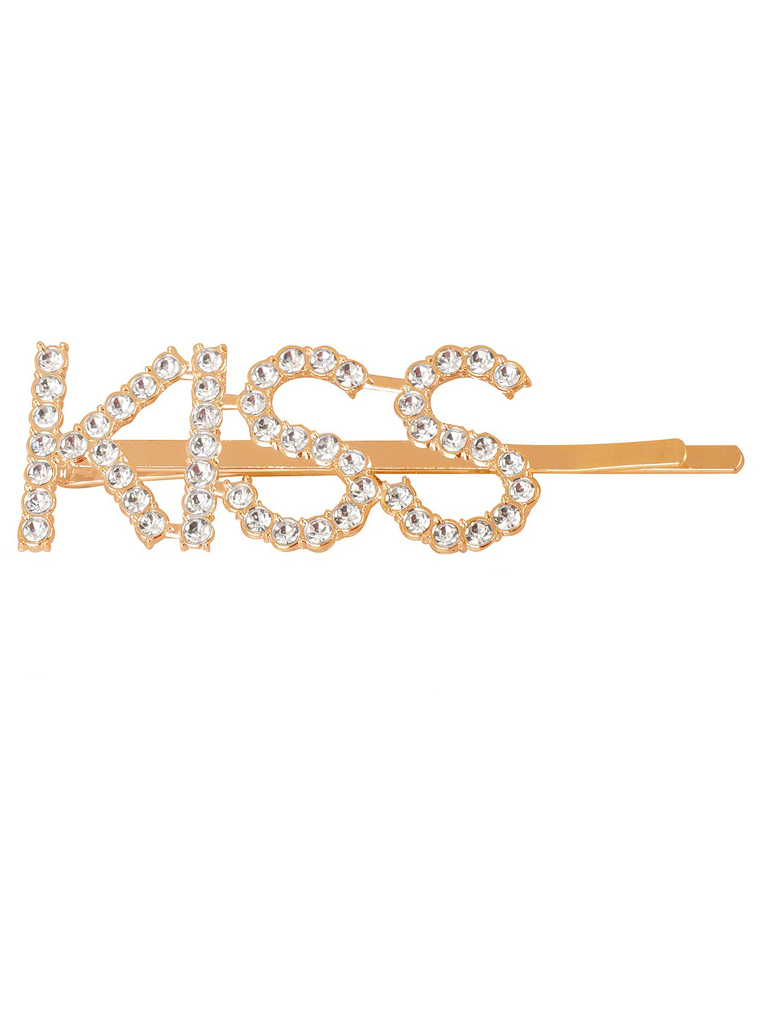 

Vembley Women Gold-Toned & White Embellished Bobby Pins
