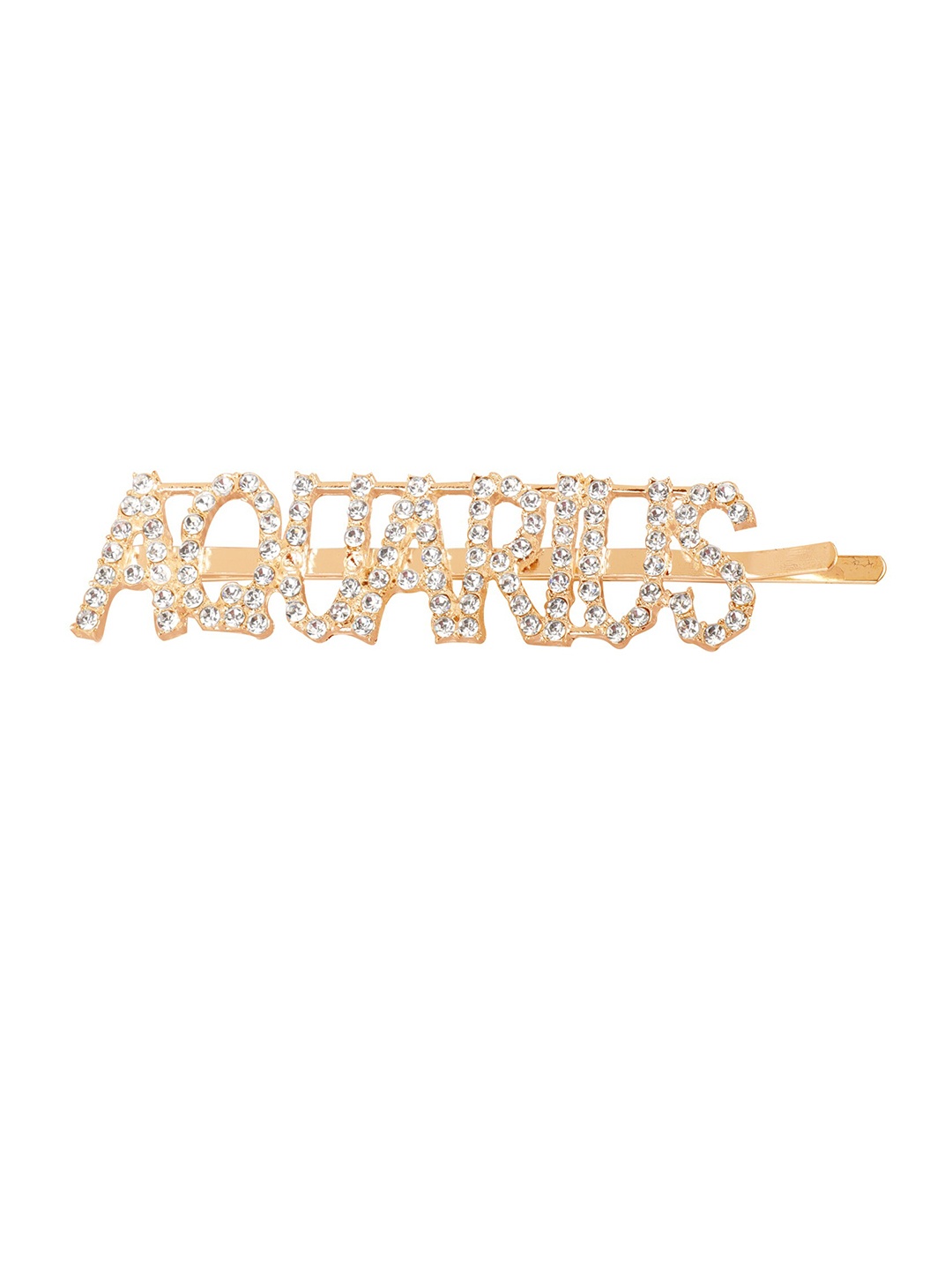

Vembley Women Gold Embellished Aquarius Hair Bobby Pin