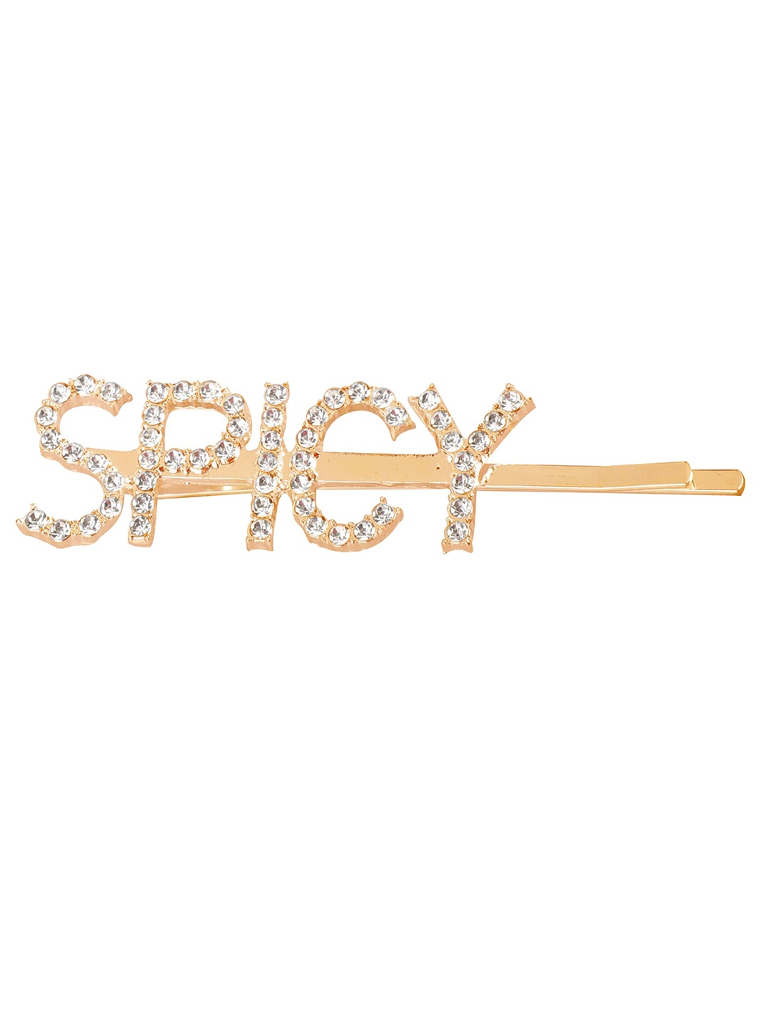 

Vembley Women Gold-Toned & White Embellished Bobby Pins