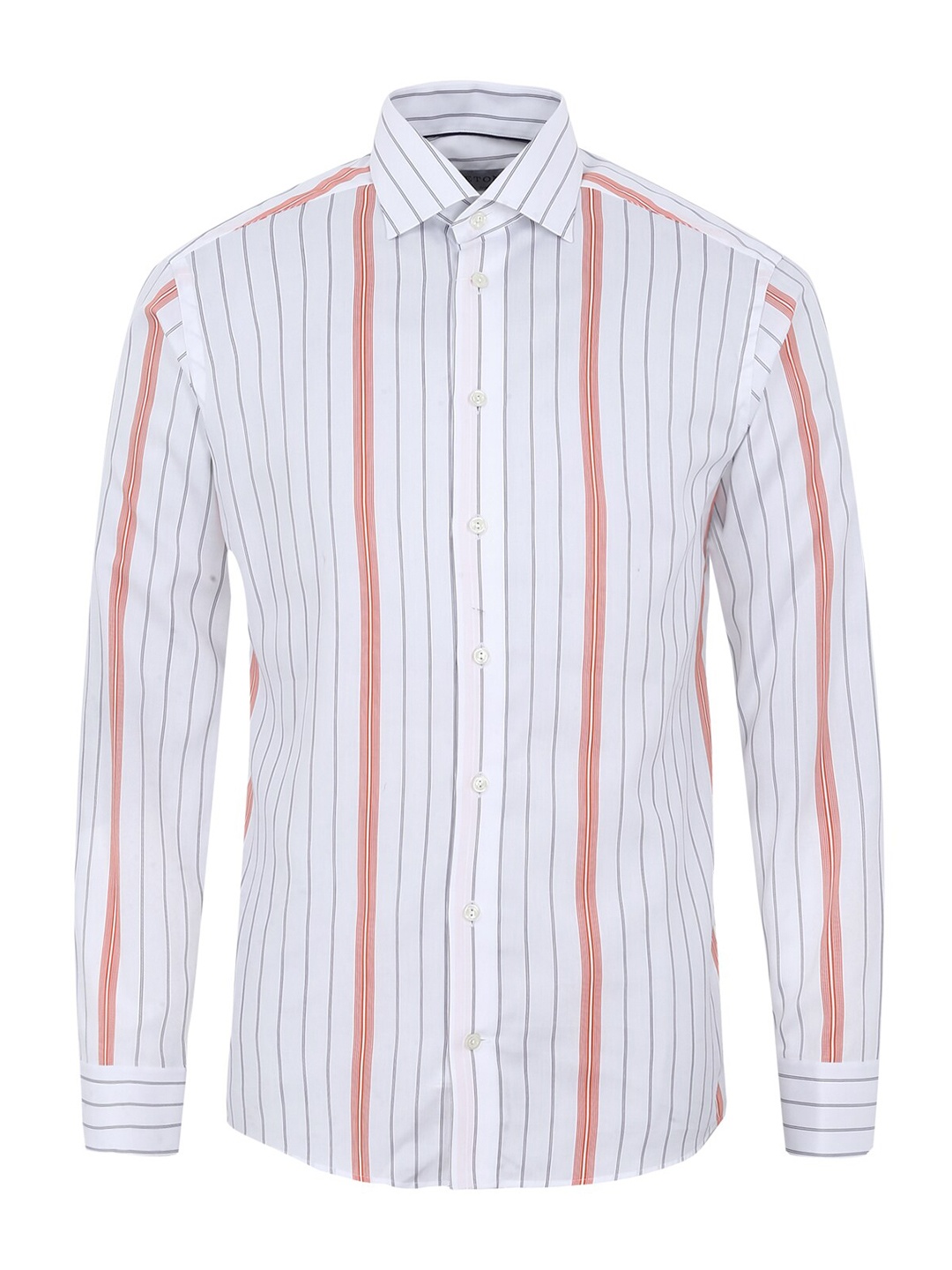 

Eton Men White Striped Cotton Formal Shirt