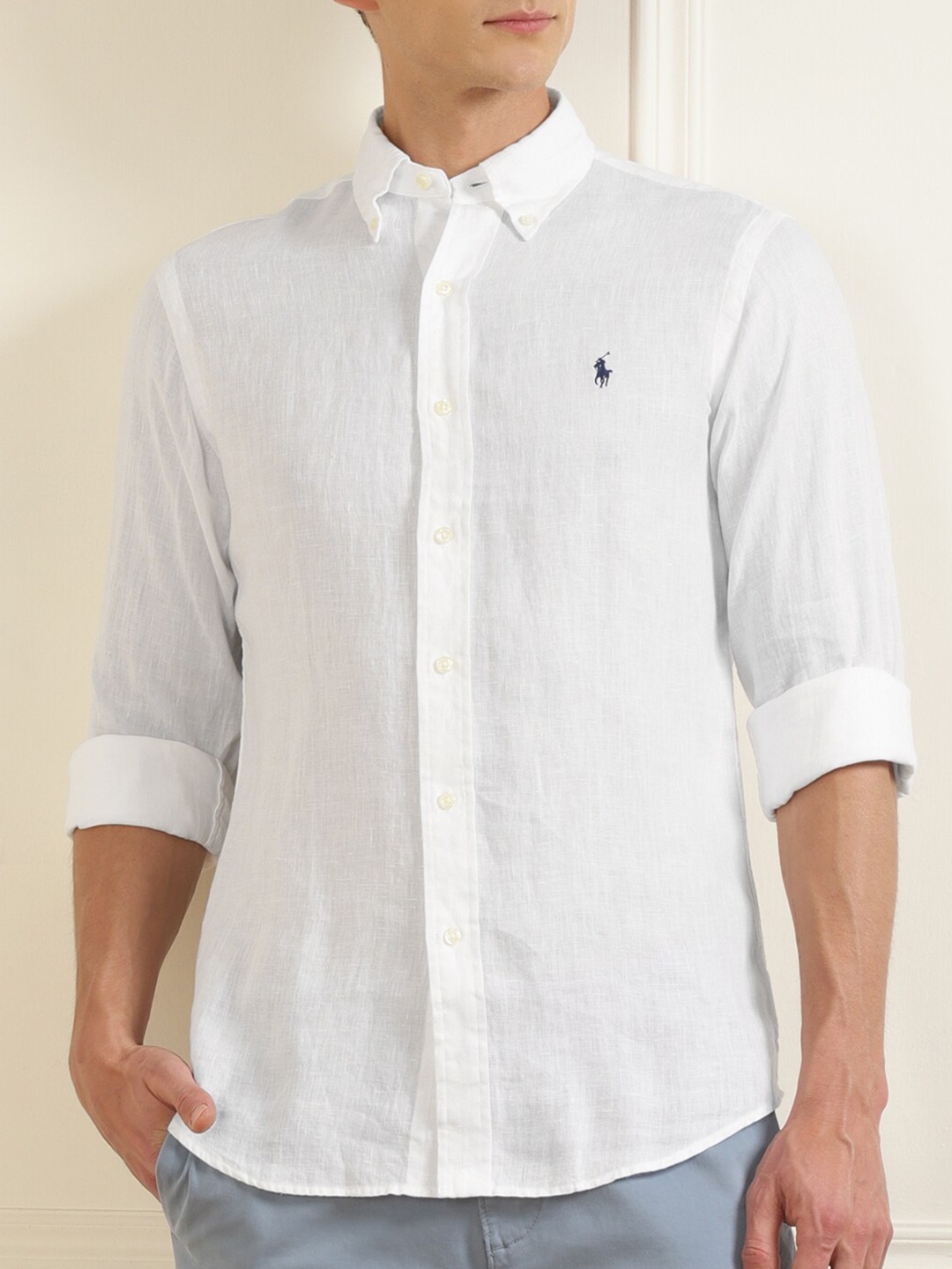 

Polo Ralph Lauren Men White Formal Shirt