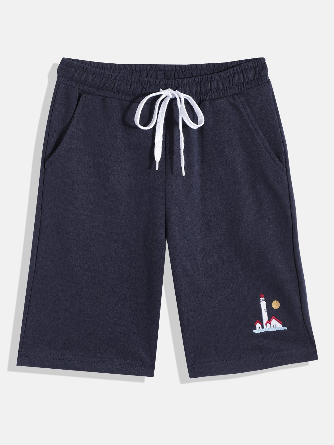 

M&H Juniors Boys Regular Shorts, Navy blue