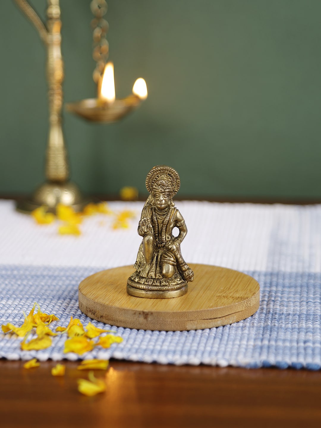 

Imli Street Gold-Toned Lord Hanuman Showpieces