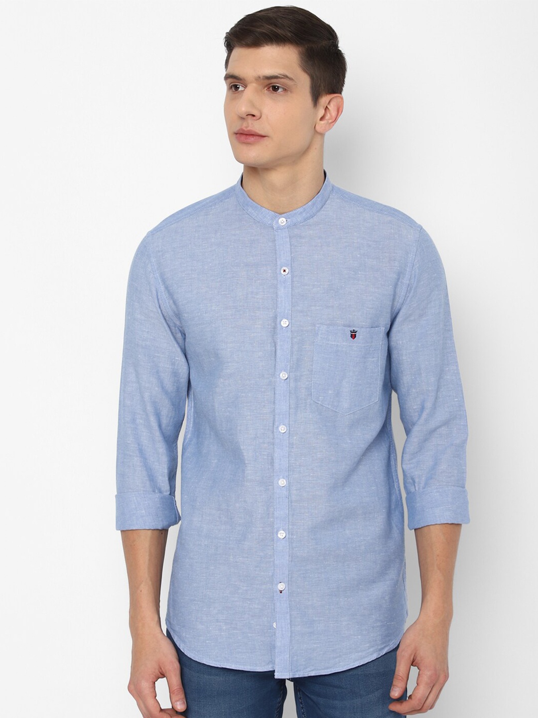 

Louis Philippe Sport Men Blue Slim Fit Casual Shirt