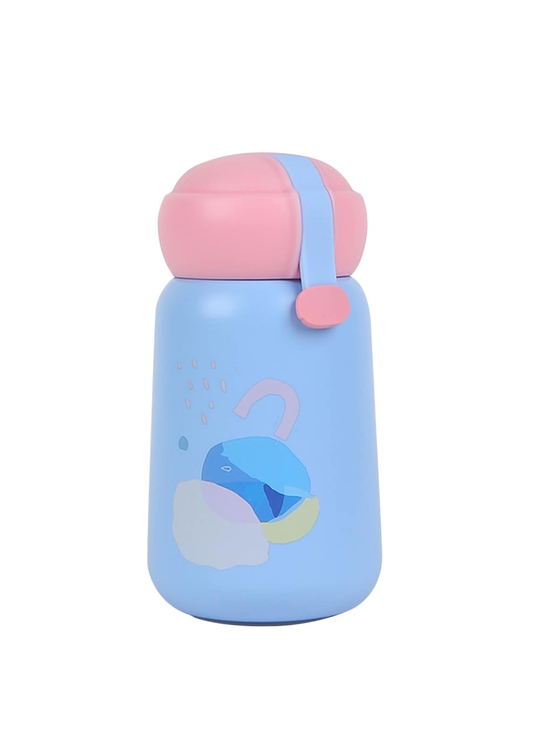 

iSWEVEN Blue Solid Stainless Steel Water Bottle