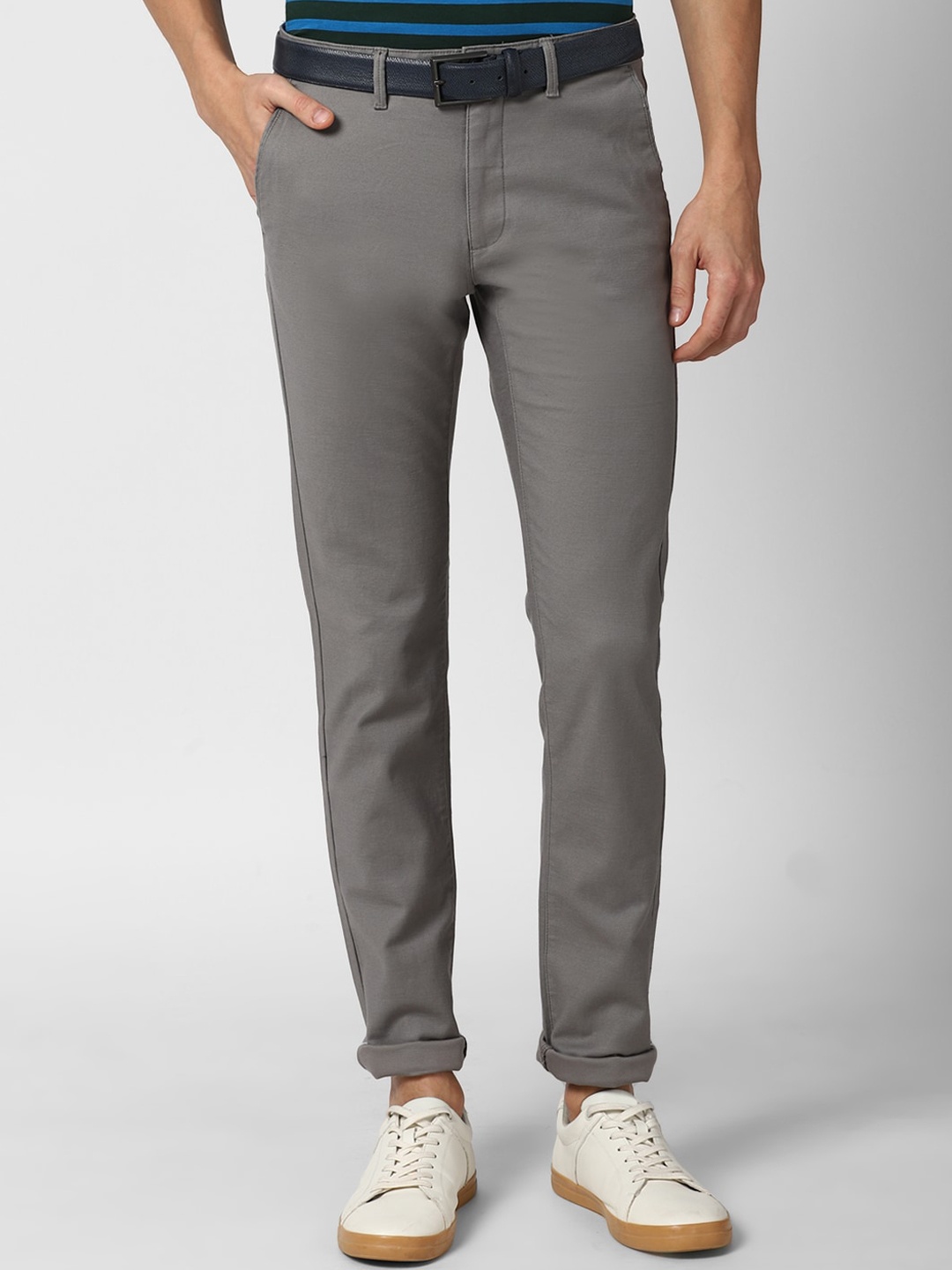 

Van Heusen Sport Men Grey Slim Fit Trousers