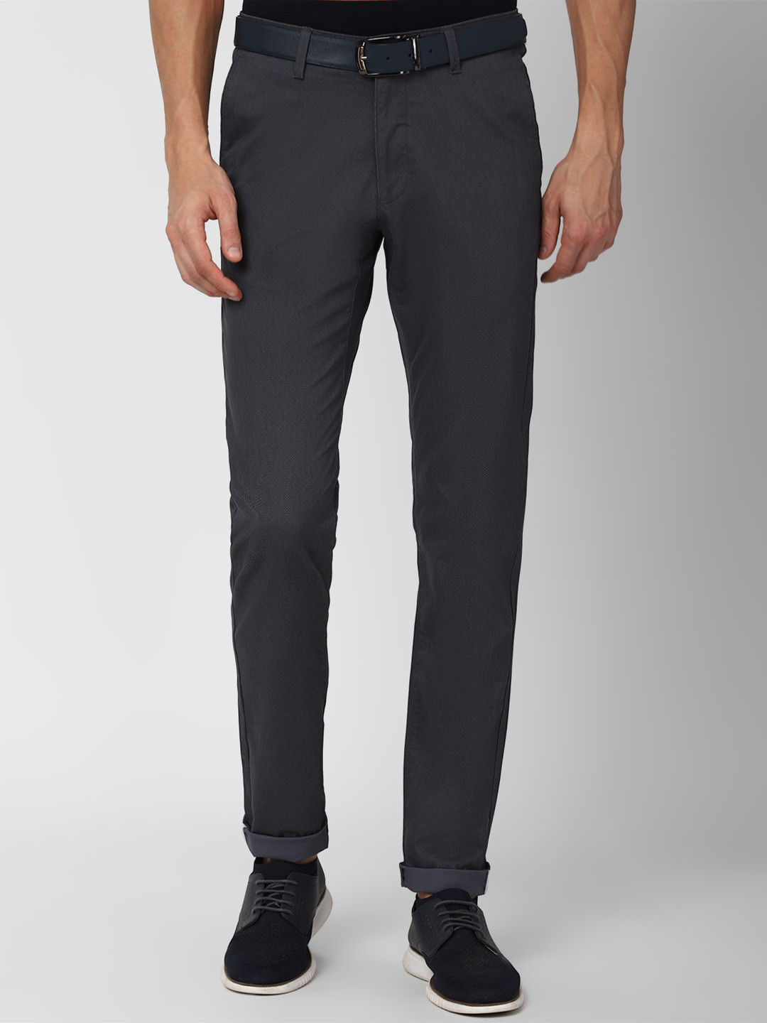 

Van Heusen Sport Men Grey Slim Fit Trousers