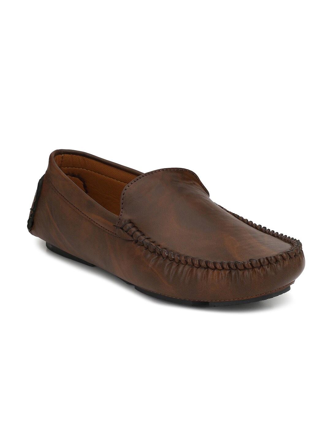 

John Karsun Men Brown Loafers