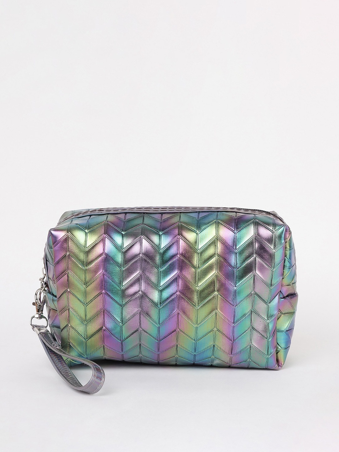 

Ginger by Lifestyle Multicoloured Geometric Printed Pouch, Multi