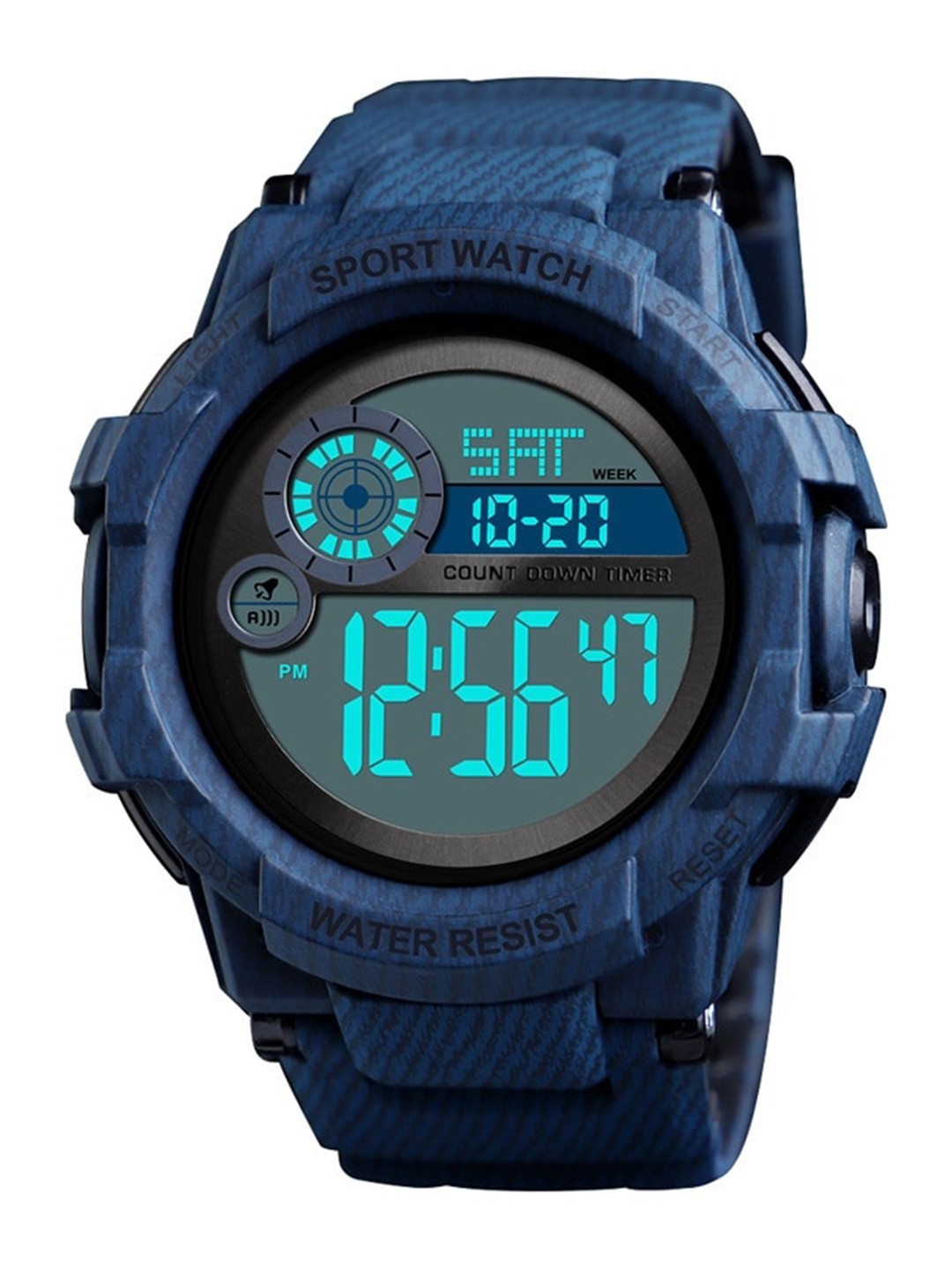 

V2A Men Blue Dial & Blue Straps Digital Multi Function Watch