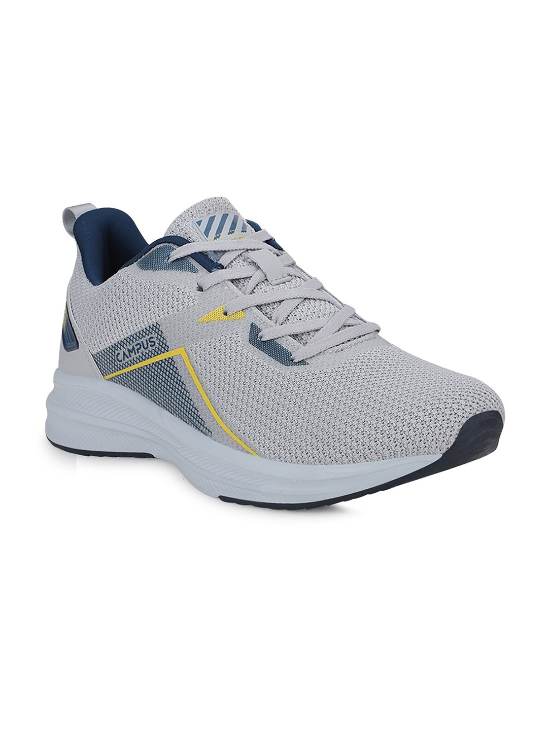 

Campus Men Grey Mesh Running Shoes