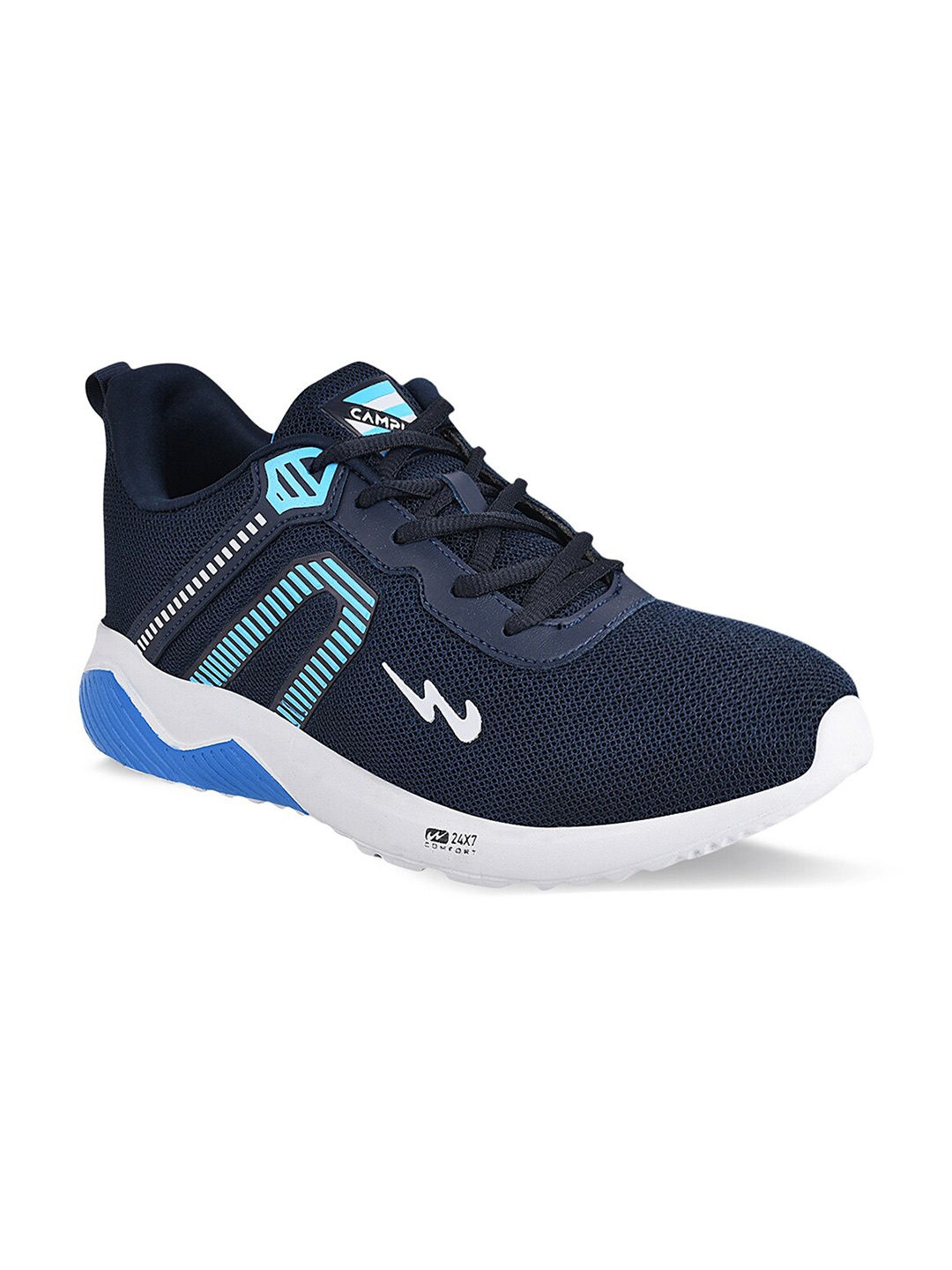 

Campus Men Navy Blue Mesh Running Shoes