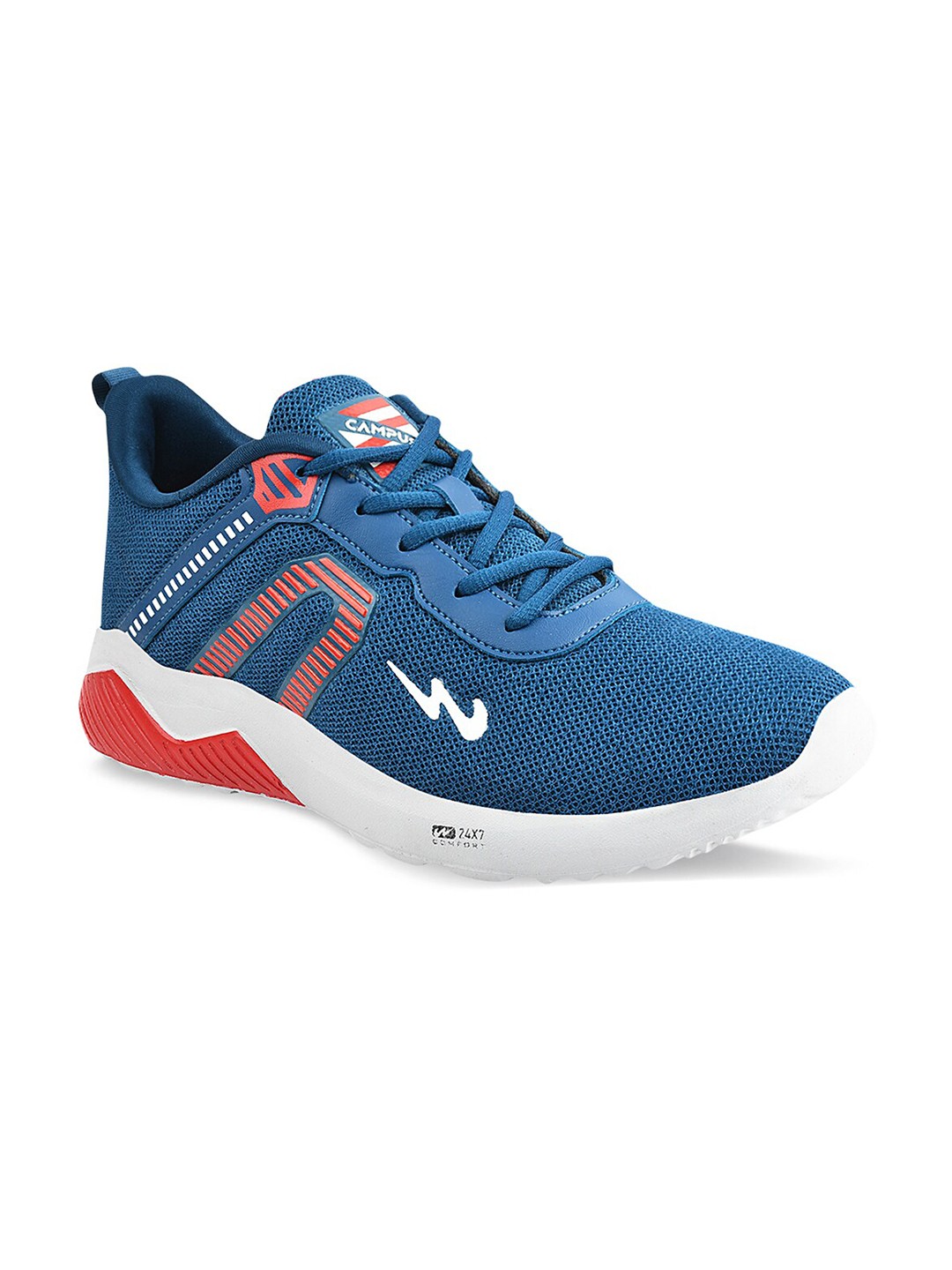 

Campus Men Blue Mesh Running Shoes