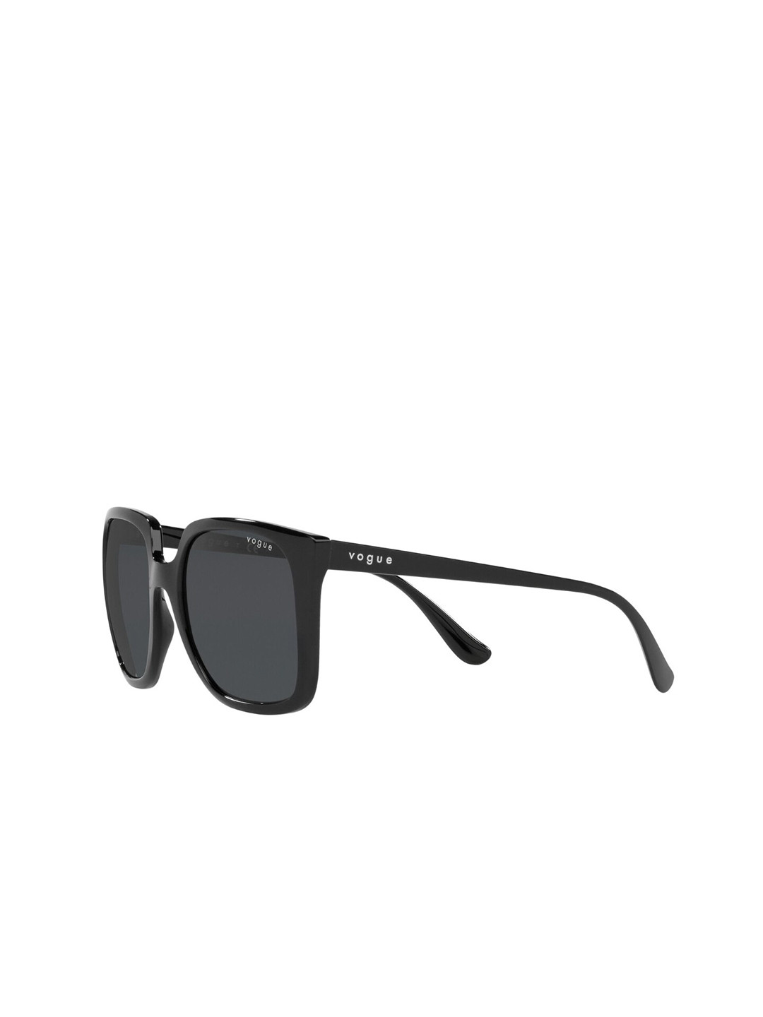 

vogue Women Grey Lens & Black Oversized Sunglasses with UV Protected Lens 8056597520324