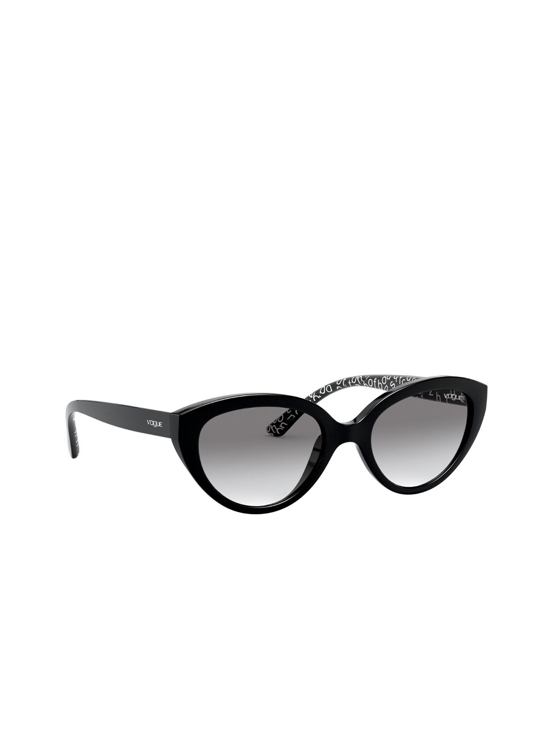 

vogue Kids Grey Lens & Black Cateye Sunglasses with UV Protected Lens